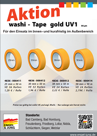 washi tape gold
